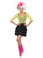 Smiffys 80s Pop Tart Costume, Black & Yellow Halloween und Karneval