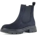 Gabor Samtchevr.Flauschatlantik Damen Stiefelette in Blau, Größe 7.5 - Blau - 41