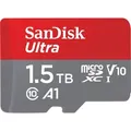 SanDisk Ultra, 1,5 TB, MicroSDXC, Klasse 10, UHS-I, 150 MB/s, V10
