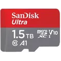 SanDisk Ultra microSDXC 1,5TB Speicherkarte + SD Adapter 150MB/s A1 Class 10 UHS-I