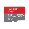 SanDisk Ultra microSDXC 1,5TB Speicherkarte + SD Adapter 150MB/s A1 Class 10 UHS