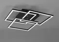 TRIO LIGHTING LED DECKENLEUCHTE 3 VERSTELLBARE QUADRATE MIT FERNBEDIENUNG MULTIF
