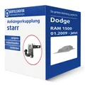 Auto Hak Anhängerkupplung starr für DODGE RAM 1500  TOP