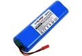 Powery Powerakku für ZACO V5s V5s Pro Staubsauger-Akku 3400 mAh (14.4 V)