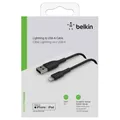 Belkin Lightning Lade/Sync Kabel 3m, PVC, schwarz, mfi zert.