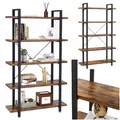 Holzregal, Blumen, CDs, Vintage-Gläser für Kinder, Loft
