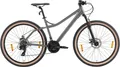 Bikestar Mountainbike Gr. 43, grün, 43cm, 27,5 Zoll (69,85cm)