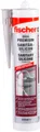 fischer Sanitärsilicon DSSA sanitärgrau 310 ml Farbe: sanitärgrau