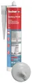 fischer Premium-Sanitärsilikon, Silikon zum Abdichten & Verfugen im Sanitär- und Küchenbereich, Kartusche für zahlreiche Anwendungen und Baustoffe, Langzeitschutz vor Schimmel, 310 ml, sanitärgrau