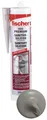 fischer Sanitärsilikon 310ml - Premium Silikon für Küche & Bad Schimmelschutz