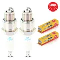 2X NGK BPR7HS 6422 ZÜNDKERZEN FÜR FIAT 500 FORD TAUNUS PORSCHE 356 911 0.6-2.0