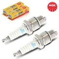 2X NGK 6422 ZÜNDKERZEN FÜR FIAT 500 FORD TAUNUS PORSCHE 356 911 0.6-2.0 BPR7HS