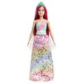 Barbie HGR15 - Dreamtopia Königlich Puppe (Blonde Haare) mit Glitzer-Oberteil, Königlich -Rock und Königlich em Haarschmuck, Spielzeug für Kinder ab 3 Jahren