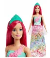 Barbie Dreamtopia Princess pink hair HGR15 Mattel