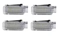 goingfast Kompatibel mit A6 4F LED Einstiegsleuchten Leuchten Türen Einstiegs- Türleuchte Umfeldbeleuchtung Links+Rechts 4er Set