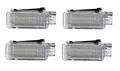 Passend für Audi A6 4F LED Einstiegsleuchte Umfeldbeleuchtung Leuchten Türen 4x