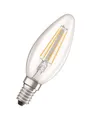 Osram LED-Lampe STAR+ Candle Filament 4W/827 (40W) Clear 3-step Dimmable E14