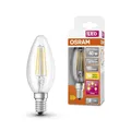 OSRAM E14 LED Lampe 3-Stufen-Dimmen klar 4W wie 40W warmweißes Licht Filament