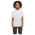 Jungen T-Shirt 134/140 Weiß 100% Baumwolle Build Your Brand Basic Tee