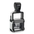 Trodat Professional 5546 Nummernstempel 6 Bänder, Selbstfärbend, 4 mm Schrifthöhe, Abdruck schwarz