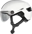 ABUS HUD-Y ACE shiny white S Fahrradhelm