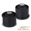 2x LAGERUNG ACHSKÖRPER HINTEN FÜR FORD FIESTA 6 AB BJ 2008
