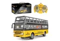 Esun RC-Auto Ferngesteuerter Auto RC Car mit Lichtern 4 Kanal RC Bus Spielzeug 1:30 (SET, Komplettset), Ferngesteuertes Auto für Kinder ab 3 4 5 6 7 8