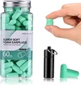 Gehörschutz Stöpsel,Ohrstöpsel zum Schlafen, 60 Paare mit 38dB SNR, Superweic...