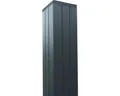 Torpfosten für Steckzaun 6,8 x 6,8 x 240 cm anthrazit