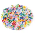 EDUPLAY 200130 Acryl-Diamanten-Mix, transparent/bunt (500 g)
