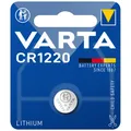 kQ Varta Knopfzelle Lithium CR1220 3V Batterie 1er Blister