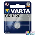 Varta Cr1220 Lithium Batterie 3V Zelle Knopfzelle Uhr Exp 2032 NEU