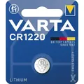 CR1220 Knopfzelle, 3V, Lithium, 35mAh, Ø12,5x2mm, ELECTRONICS, VE = 1er Blister