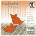 Ursus - Ludwig Bähr Bastelkartonpapier URSUS Faltblätter Intensiv Universal 15x15cm 100 Blatt ORANGE