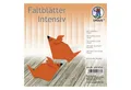 Ursus - Ludwig Bähr Bastelkartonpapier URSUS Faltblätter Intensiv Universal 15x15cm 100 Blatt ORANGE