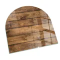 Ofenplatte Kaminglas Kaminofen Bodenplatte  Holzbrett mit Maserung 100 x 100 cm