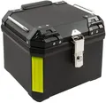 SEVICO Motorradkoffer Top-Case Roller und Motorrad Koffer Motorradtasche Helmkoffer für Roller Universal Topcase Top Back Box Motorrad oder Quad X13 42x38x29,5cm 45 L