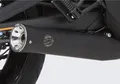 Auspuff Falcon Double Groove Slip on Edelstahl beschichtet schwarz Zulassung