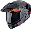 Scorpion ADX-2 Lewis Klapphelm, schwarz/rot, L (58/59)