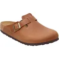 Birkenstock Damen Boston Oiled Leather Sandale (Größe 39, braun)
