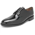 Henry Stevens Winston PD Schnürschuh Herren Anzugschuh Schnürschuh handgefertigt, Lederschuh schwarz 41 EU