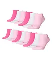 PUMA Socken 15 PAAR Invisible Sneakers Damen, Herren (5x 3er Pack) (Pink/Weiß/Rose (422 pink lady), 39-42 (6-8 UK))