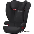 cybex Silver Kinderautositz Solution B I-Fix, Schwarz, Textil, 52x64x39 cm, ECE R 129 i-Size, höhenverstellbare Kopfstütze, optimaler Aufprallschutz, schadstoffgeprüft, Seitenaufprallschutz, Isofix-Befestigung, Baby on Tour, Kindersitze, Kindersitze I-Size 100-150cm