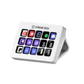Elgato Stream Deck MK.2 White – Studio-Controller, 15 Makrotasten, auslösen von Aktion in Apps und Software wie OBS, Twitch, YouTube und anderen, für Mac und PC