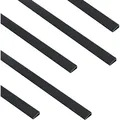 Sekey - 5er Set Abdeckprofil Für Sichtschutzmatten Pvc Sichtschutz Zaun Zaunabdeckung, Je 1 M Länge, Anthrazit