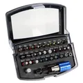 Bitsatz S2 Stahl 32 teilig Box mit Gürtelclip Bits Set Magnet Bithalter