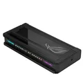 ASUS ROG Bulwark Dock DG300 | 7-in-1 Dock | USB 3.2 Gen2 | HDMI 2.1 | Ethernet | Combo Jack | maximale Konnektivität | Nahtlose Kompabilität | kompakt | markantes ROG-Design mit RGB-Lightning | Black