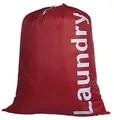 1 Reise Wäschebeutel Wäschesack Laundry bag 55 x 70 cm rot