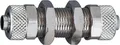 Riegler Schottverschraubung, M10x1,0, für Schlauch 6/4 mm, Messing vern.