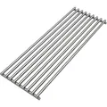Grillfürst Edelstahl Grillrost für Broil King Baron - pflegeleichtes Grillgitter mit 8 mm starken Streben, Ersatz Grillrost im Format 43,6 x 15,9 cm